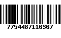 Código de Barras 7754487116367