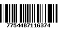 Código de Barras 7754487116374