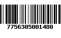 Código de Barras 7756305001480