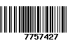 Código de Barras 7757427