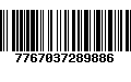 Código de Barras 7767037289886