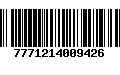 Código de Barras 7771214009426