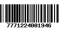 Código de Barras 7771224001946