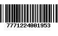 Código de Barras 7771224001953