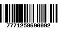 Código de Barras 7771259690092