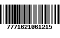 Código de Barras 7771621061215