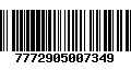 Código de Barras 7772905007349