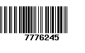 Código de Barras 7776245