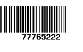 Código de Barras 77765222