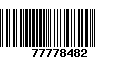 Código de Barras 77778482