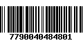 Código de Barras 7790040484801