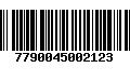 Código de Barras 7790045002123