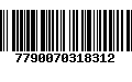 Código de Barras 7790070318312