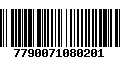 Código de Barras 7790071080201