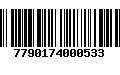 Código de Barras 7790174000533