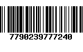 Código de Barras 7790239777240