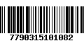 Código de Barras 7790315101082