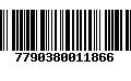 Código de Barras 7790380011866