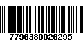 Código de Barras 7790380020295