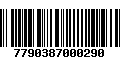 Código de Barras 7790387000290