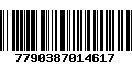 Código de Barras 7790387014617