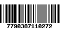 Código de Barras 7790387110272