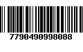 Código de Barras 7790490998088