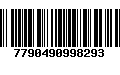 Código de Barras 7790490998293