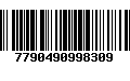 Código de Barras 7790490998309