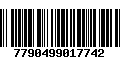 Código de Barras 7790499017742