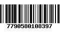 Código de Barras 7790580108397