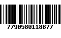 Código de Barras 7790580118877