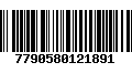 Código de Barras 7790580121891