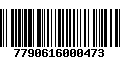 Código de Barras 7790616000473