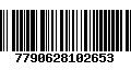 Código de Barras 7790628102653