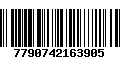 Código de Barras 7790742163905