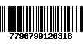 Código de Barras 7790790120318