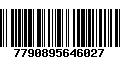 Código de Barras 7790895646027