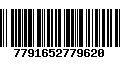 Código de Barras 7791652779620