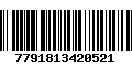 Código de Barras 7791813420521