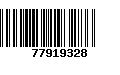 Código de Barras 77919328