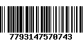 Código de Barras 7793147570743