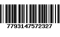 Código de Barras 7793147572327