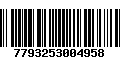 Código de Barras 7793253004958