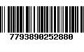 Código de Barras 7793890252880