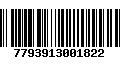 Código de Barras 7793913001822