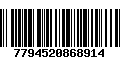 Código de Barras 7794520868914