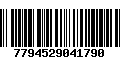 Código de Barras 7794529041790