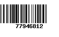 Código de Barras 77946812