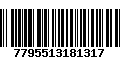 Código de Barras 7795513181317